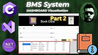 C WinForms Book Management System Part 2  Dashboard amp Data Grid View [upl. by Gaile]