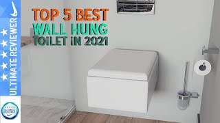 Best Wall Hung Toilets in 2021  Top 5 Wall Mounted Toilet review [upl. by Imeon]