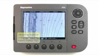 Raymarine ASeries  Chartplotter  Multifunctional Displays [upl. by Genaro]