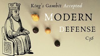 Modern Defense  King’s Gambit Opening Theory [upl. by Ak]