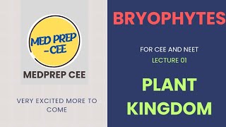 Bryophytes Class 11 for CEE biologyatease [upl. by Map]