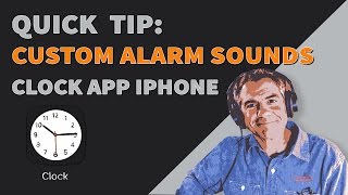 Quick Tip How To Set Custom Alarm Sounds on iPhone [upl. by Savanna]