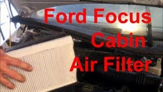 How to Replace Cabin Air Filter 2013 Ford CMax Hybrid  AQ1211 [upl. by Leur320]