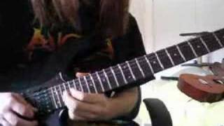 Grandia II  Fight Ver 1 Battle Theme on guitar [upl. by Gulick]