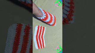 Cute crochet baby shoe 👞 shorts trending crochetslippers crochetbabybooties woolensocks moja [upl. by Kilk638]