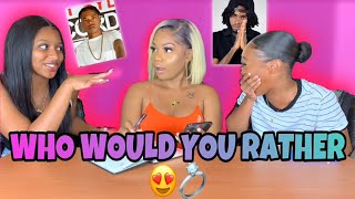 WHO WOULD YOU RATHER ft Taveionn Telfer amp Drew Michelle [upl. by Coyle842]