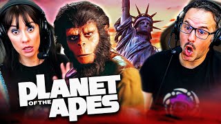 PLANET OF THE APES 1968 MOVIE REACTION FIRST TIME WATCHING Charlton Heston  Full Movie Review [upl. by Merv]