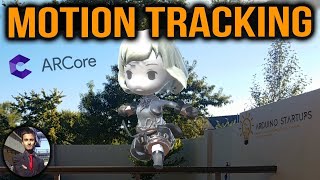 ARCore Tutorial Unity  How to create a Motion Tracking app [upl. by Nedarb]