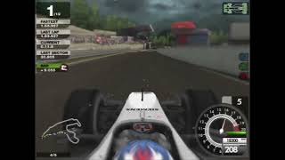 F1 2005 PS2  Quick race with Kimi Räikkönen at Belgium SpaFrancorchampsHeavy Rain [upl. by Ytsanyd369]