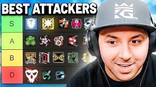 The BEST Attacker Tier List for Y9S1 Deadly Omen Rainbow Six Siege [upl. by Murat308]