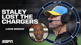 Brandon Staley has LOST this football team thats just a fact  Louis Riddick on Chargers  Get Up [upl. by Naes]