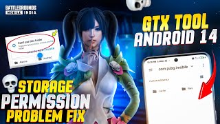 Cant Use This Folder Problem solve  how to fix Gfx tool use this folder problem solve Android 14 😍 [upl. by Ennovyahs]