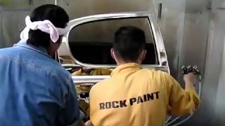 How to spray chrome new revolutionary chrome plating system rear door [upl. by Maggs567]