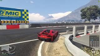 Itali GTO testing on McKenzie Deluxe FiveM  Project Homecoming [upl. by Wittie]