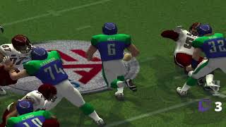 Highlight Starverse Football League S5 PLAYOFFS  Round 1 Game 1  Carolina Reapers  Hawaii Sha [upl. by Euphemiah190]