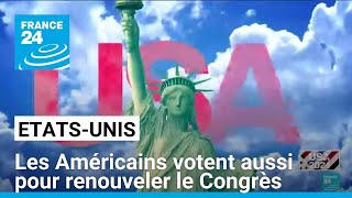 EtatsUnis  les Américains votent aussi pour renouveler le Congrès • FRANCE 24 [upl. by Anrim]