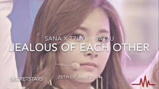 Sana X Tzuyu  SaTzu Jealous Of Each Other [upl. by Grindlay]