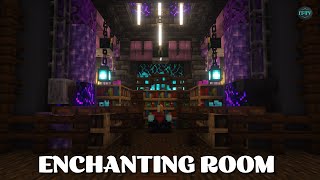 Ultimate Minecraft Enchantment Room  Step by Step Build Guide [upl. by Dust260]