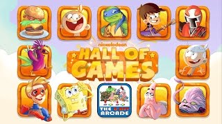 Nickelodeon Hall of Games  Your Fav Nick Characters in Mini Games Nickelodeon Games [upl. by Demahum]