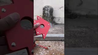 Strong magnetic welding fixture multiangle positioning tool shorts youtubeshorts welding [upl. by Odraner345]