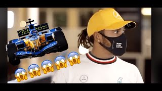 LEWIS HAMILTON shocked by ALONSOS screaming Renault V10 ENGINE sound AbuDhabiGP REACTION [upl. by Blakeley]