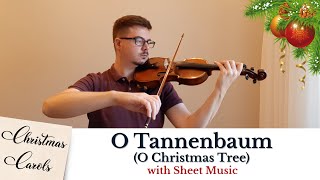 Christmas Carol quotO Tannenbaumquot O Christmas Tree for Violin [upl. by Arait]