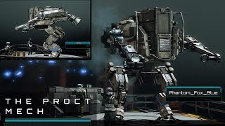 HAWKEN PS4  The Proct Mech [upl. by Oyek]