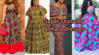 Super stunning Ankara dresses  Ankara Long gown styles  Ankara dress designs for ladies [upl. by Eixid]