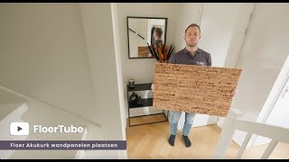 Hoe plaats je Akukurk Wandpanelen  Akoestische Panelen Plaatsen  Floertube 34 [upl. by Nosrak]