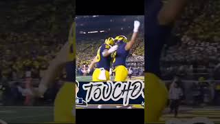 Donovan Edward Colston Loveland footballshorts football catch rivalry michigan edit how [upl. by Siesser570]