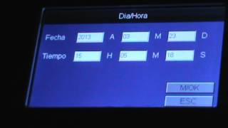 Reloj Checador H8 Parte 4  Cambiar fecha y hora │ ZKSoftware │ZKTeco │ Huella Digital [upl. by Rider749]