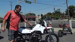 SSR XF250 250cc ENDURO and MOTARD COMPARISON VIDEO by HIGH STYLE MOTORING [upl. by Bucky]