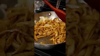 How to make a Korean stir fried fish cake side dish eomukbokkeum 어묵볶음 recipe cooking [upl. by Etnad85]