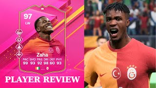 BALLER⚽️ 97 FUTTIES PREMIUM Zaha Player review  EA FC 24 [upl. by Volnak]