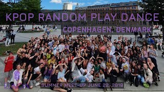 KPOP RANDOM PLAY DANCE in COPENHAGEN DENMARK  Summer Meetup hosted by EUNOIA DANCE CREW [upl. by Worthy736]