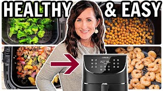 10 HEALTHY Air Fryer Recipes that are EASY AND Yummy [upl. by Earahc]