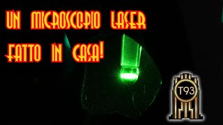 Come fare in casa un miscroscopioproiettore LASER [upl. by Atsirc722]