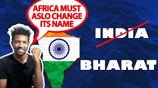 Africans React the Country of India Being Named by Colonizers [upl. by Oetam]