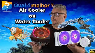 Air Cooler ou Water Cooler  Qual é melhor  Ryzen 7600x no AR e na Água [upl. by Hgielhsa840]