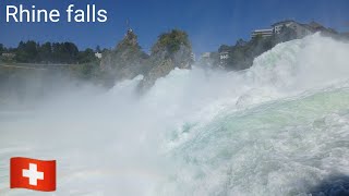 Grootste watervallen van Europa  Rhine falls Zwitserland [upl. by Annai]