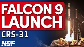 🔴 FULL REPLAY SpaceX Launches CRS31  Cargo Dragon to the International Space Station [upl. by Stewardson]