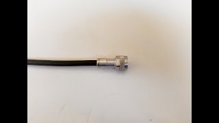 Rosenberger TNC Straight Male Connector Fabrication Tutorial [upl. by Nosyarg]