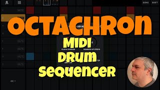 Octachron AUv3 Drum Midi Sequencer  Getting Started [upl. by Paugh548]