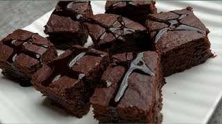 Easy Chocolate brownie Cake eggless and without oven  Chocolate Brownie Cake  चॉकलेट ब्राउनी [upl. by Aneele651]