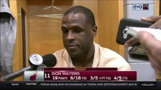 Dion Waiters  Miami Heat at Chicago Bulls 01272017 [upl. by Eras]