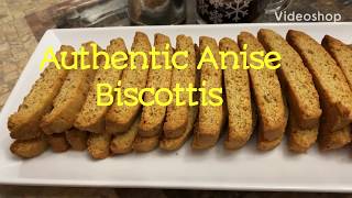 Authentic Anise Biscottis [upl. by Aiseneg]