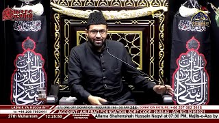 🔴 LIVE Majlis Maulana Dr Syed Hasan Kumaili  27th Muharram 1446  Imambargah Ali Reza Sharjah [upl. by Odlanyer]