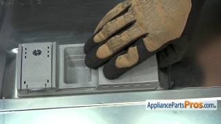 How To BoschThermadorGaggenau Detergent Lid 00166621 [upl. by Htaras528]