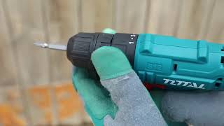 Total Tools TDLI12415 Lithium ion cordless 12V drill [upl. by Nele]