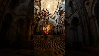 Cathedral Santiago Walk Compostela spain santiago galicia cathedral church architecture [upl. by Ebbarta368]